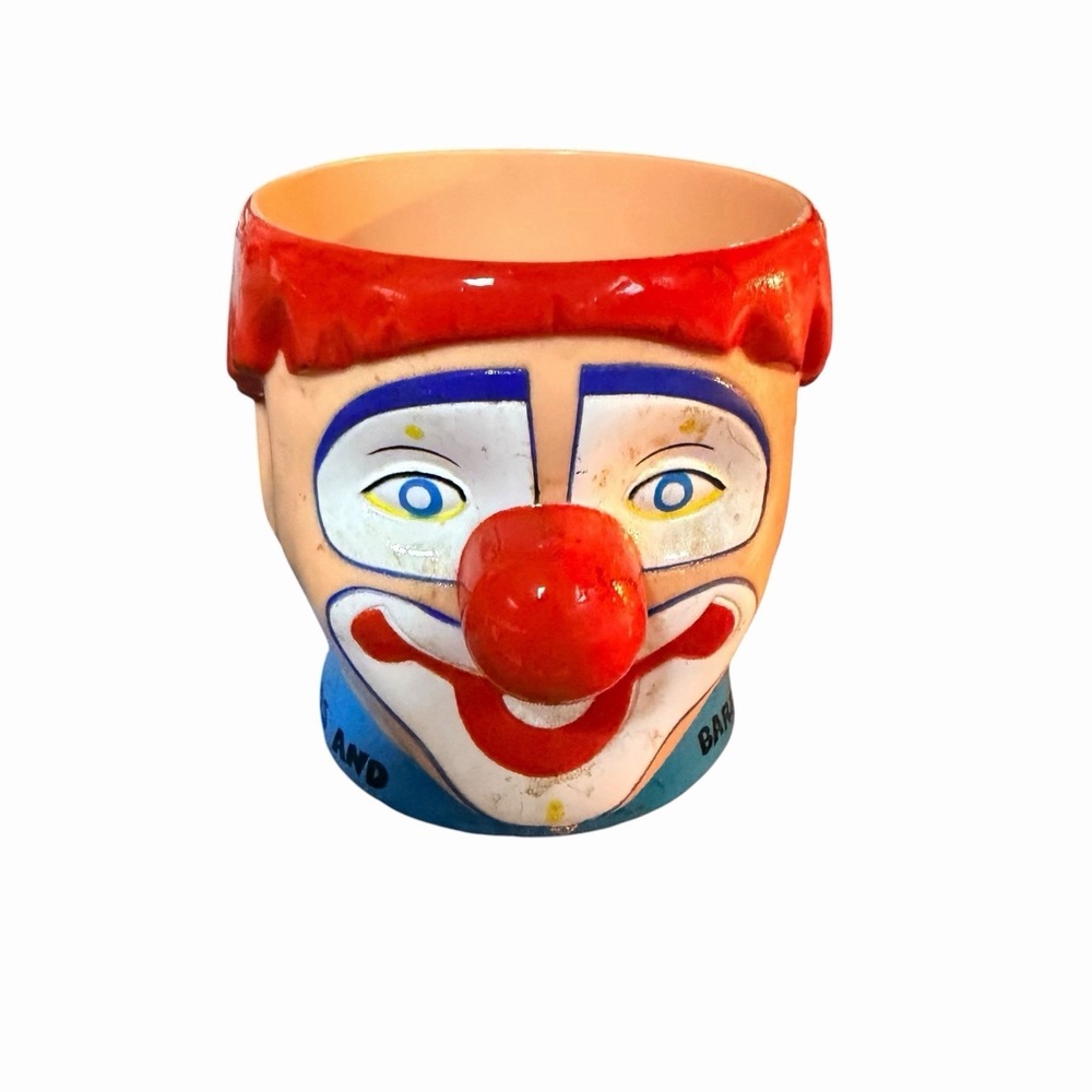Ringling‎ Bros And Barnum & Bailey Circus Clown Mug Coffee Cup Souvenir Vintage